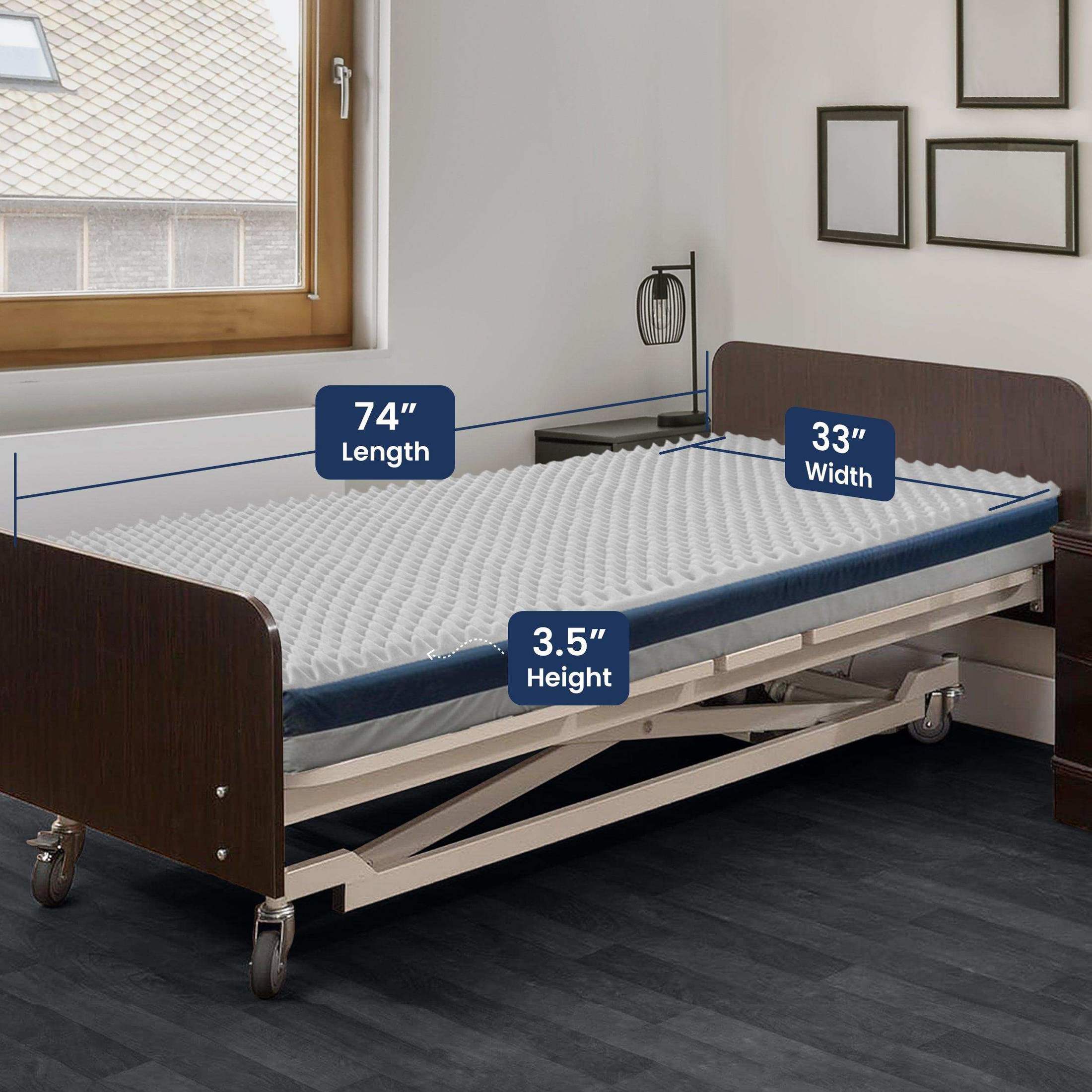 Drive Medical Convoluted Foam Pad - 3.5" Height - Shop Home Med