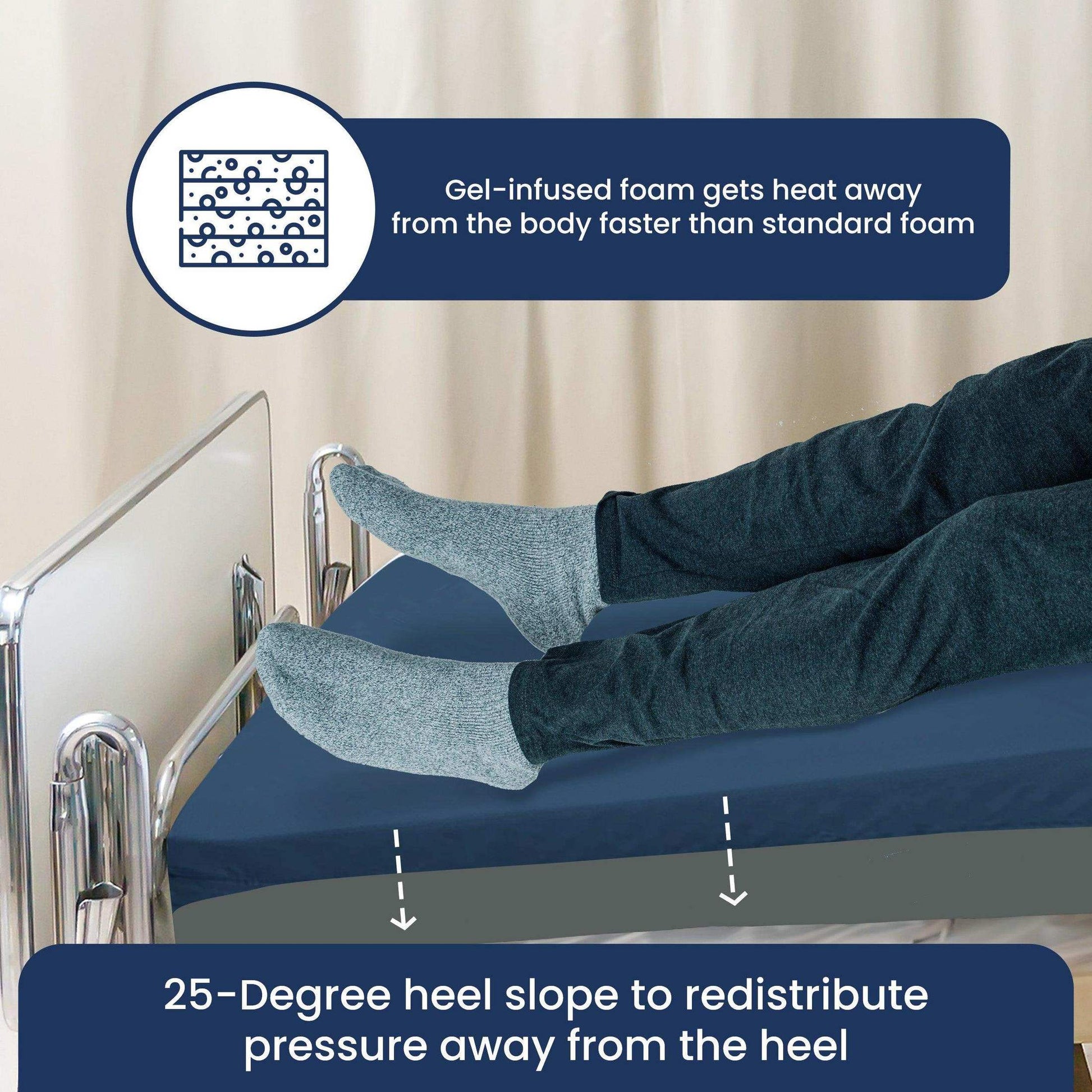 Drive Medical Dynamic Elite Pressure Redistribution Mattress - 80" - Shop Home Med