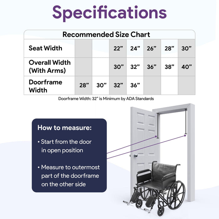 Bariatric Heavy-Duty Wheelchair - Swing Away Leg Rest - Shop Home Med
