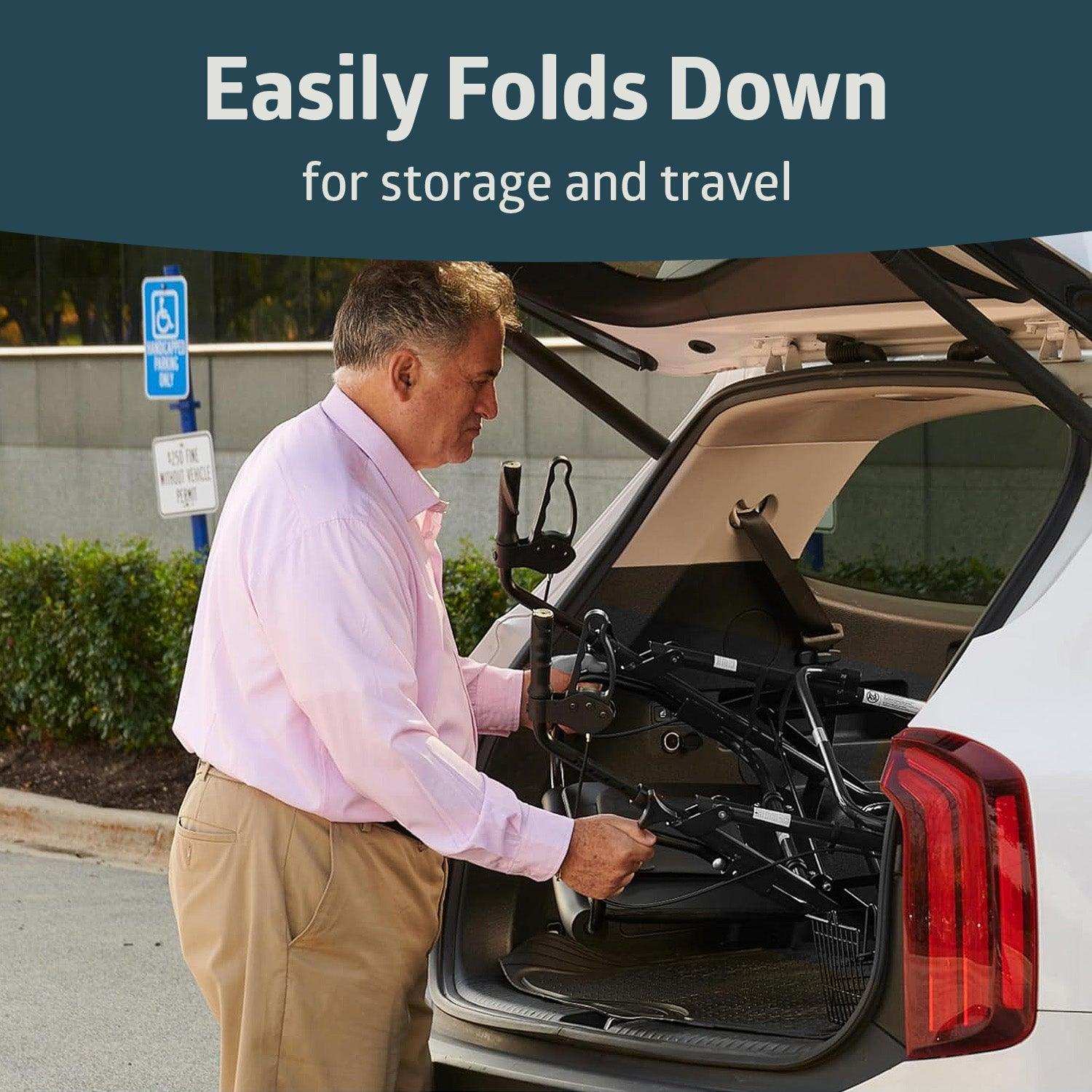 Heavy-Duty Bariatric Rollator - 500lb - Shop Home Med