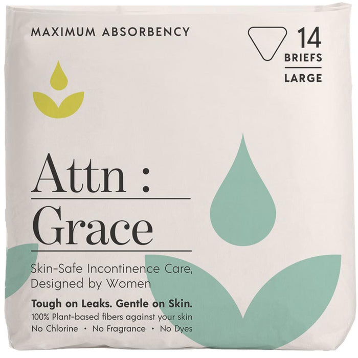 Attn Grace - Bragas para incontinencia (talla grande) 