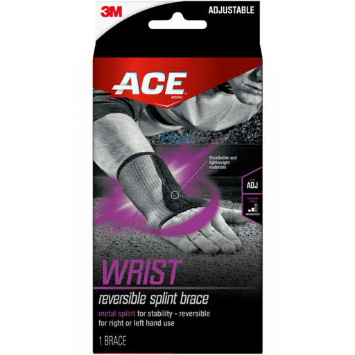 Ace Adjustable Reversible Wrist Splint Brace