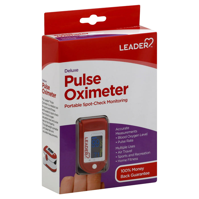 Leader Pulse Oximeter Deluxe Portable