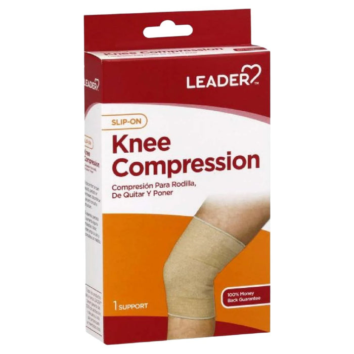 Leader Knee Compression Support Beige