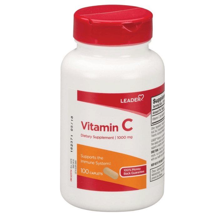 Leader Vitamin C Dietary Supplement 1000 Mg - 100 Ct