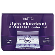 Light Absorbent Underpads - 23" x 36"