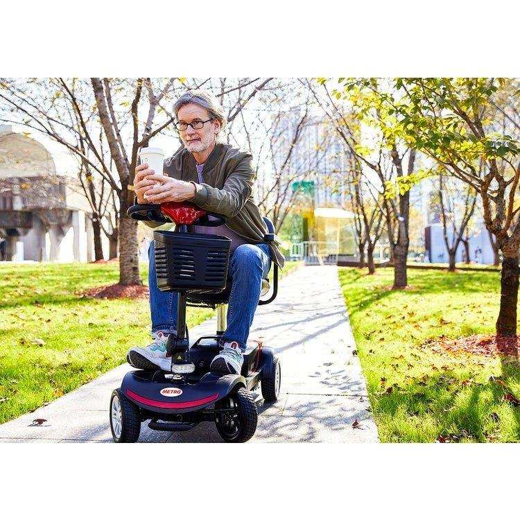 Metro Mobility M1 Series 4-Wheel Travel Mobility Scooter - Shop Home Med