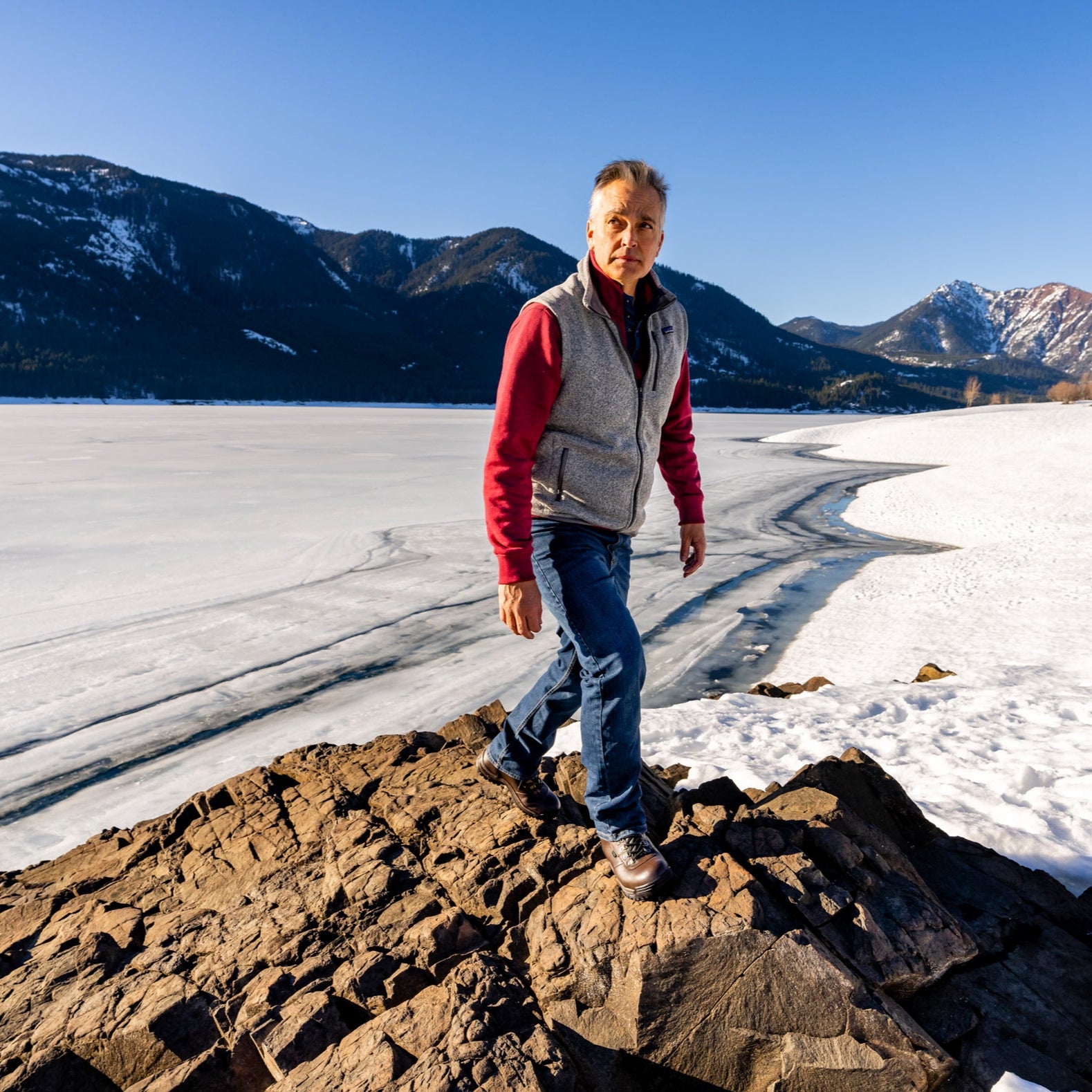 Botas de senderismo Cliff Walker para hombre de Propet Footwear, aptas para diabéticos y ortopédicos