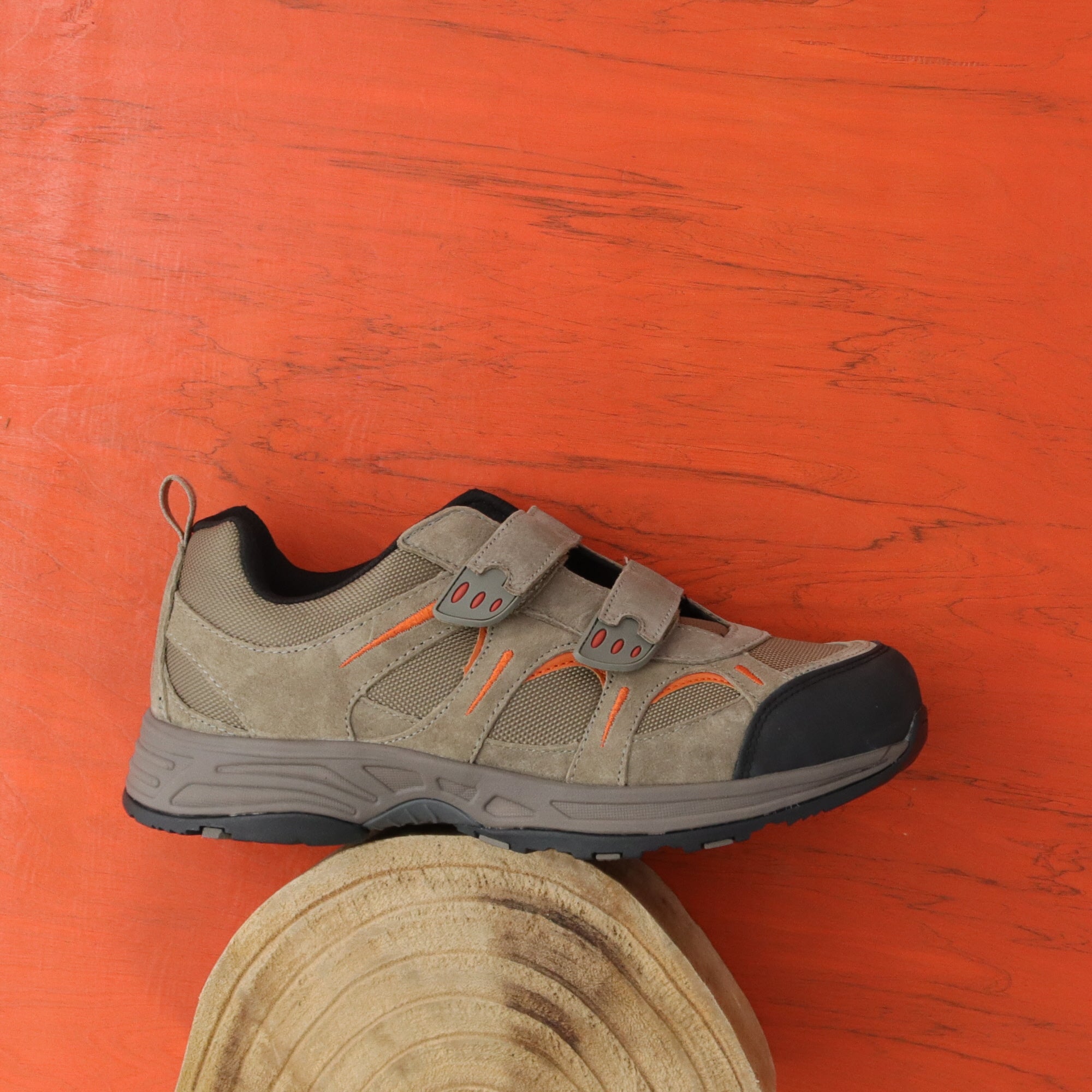 Zapatillas deportivas sin cordones Connelly Strap para hombre de Propet Footwear, aptas para diabéticos y ortopédicos