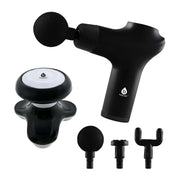 Pursonic - Dúo potente de recuperación y relajación muscular: pistola de masaje y masajeador deportivo eléctrico de mano