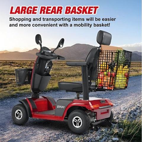 Metro Mobility S500/Max Plus Rear Basket