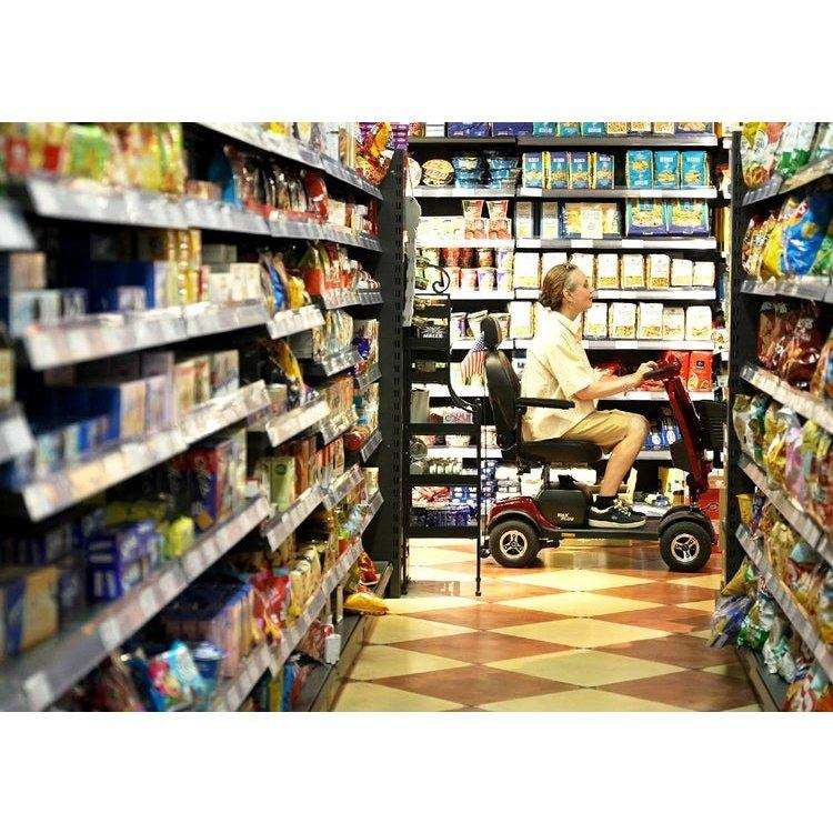 Metro Mobility Max Plus Series 4-Wheel Travel Mobility Scooter - Shop Home Med