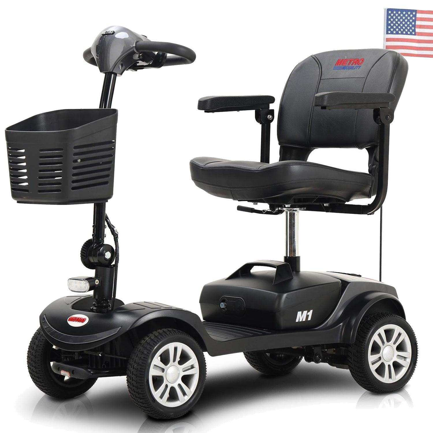 Metro Mobility M1 Series 4-Wheel Travel Mobility Scooter - Shop Home Med