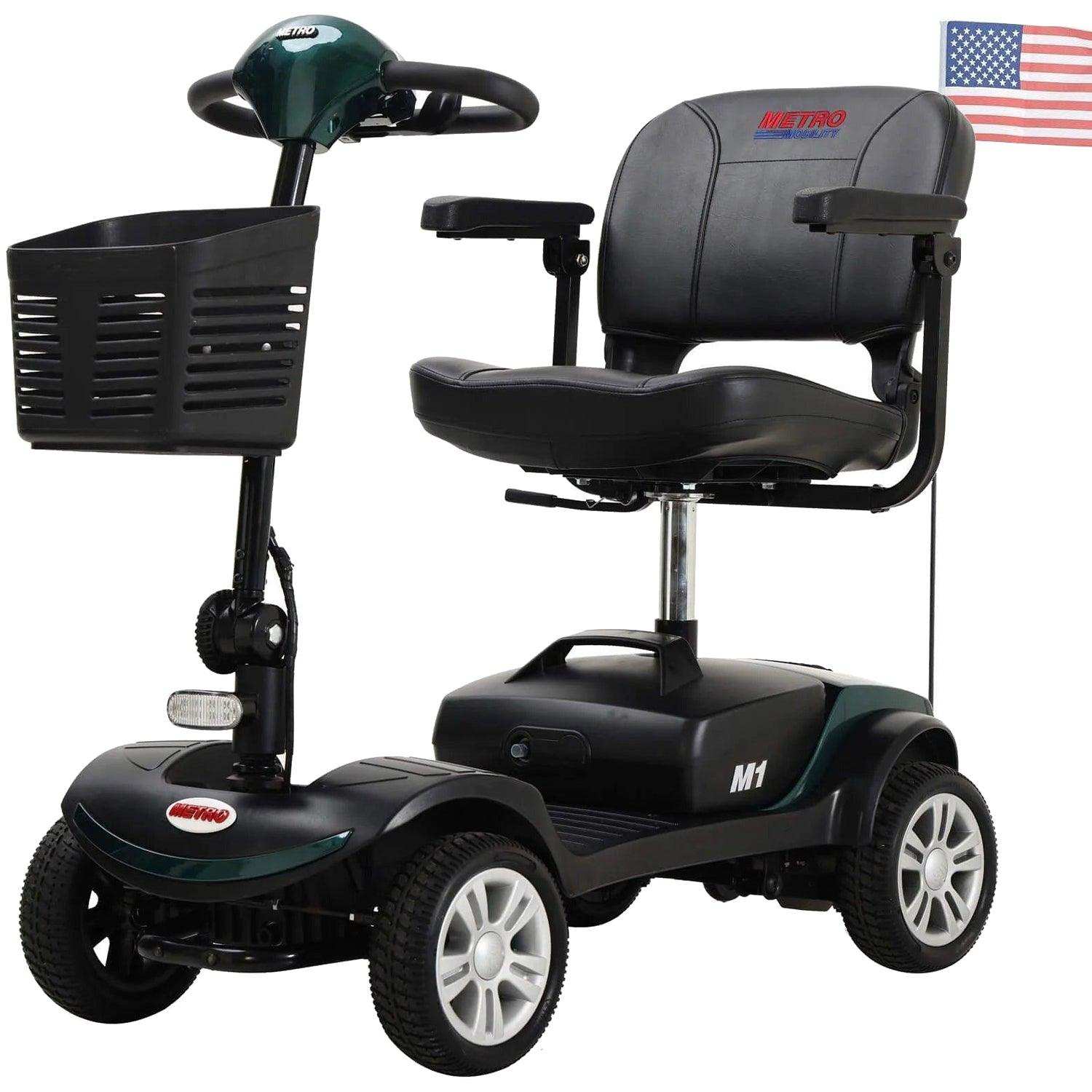 Metro Mobility M1 Series 4-Wheel Travel Mobility Scooter - Shop Home Med