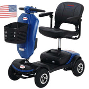 Metro Mobility Patriot Series 4-Wheel Travel Mobility Scooter - Shop Home Med