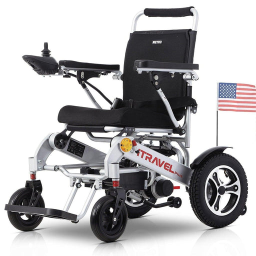 Metro Mobility Itravel Plus Series Portable Electric Wheelchair - Shop Home Med