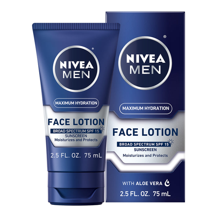 Nivea Men Maximum Hydration Moisturizing Face Wash & Face Lotion with Aloe Vera