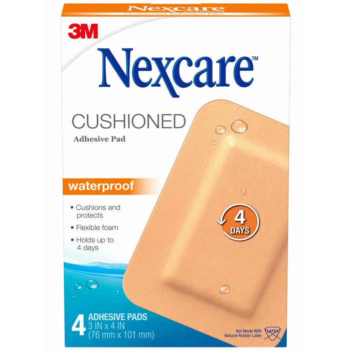 Nexcare Absolute Waterproof Adhesive Pads - 4 ct