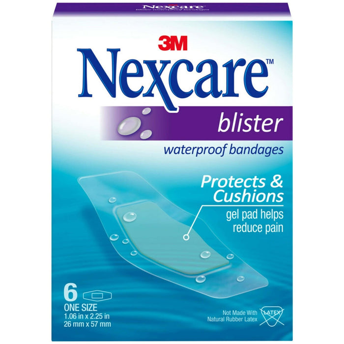 Nexcare Blister Waterproof Bandages - 6 Ct