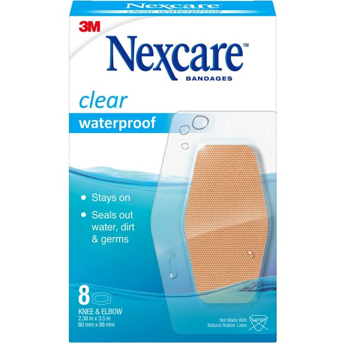 Nexcare Waterproof Clear Bandages Assorted Sizes