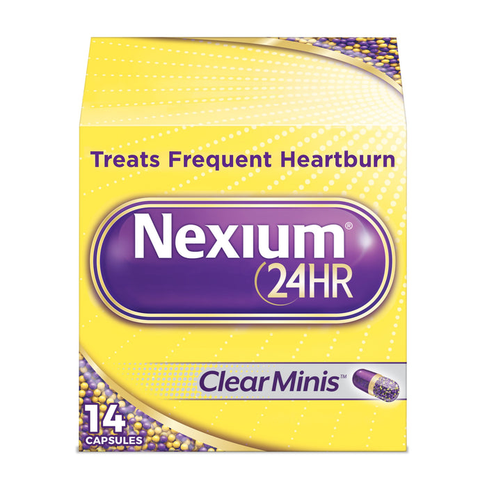 Nexium 24 Hour Acid Reducer Heartburn Relief ClearMinis Capsules