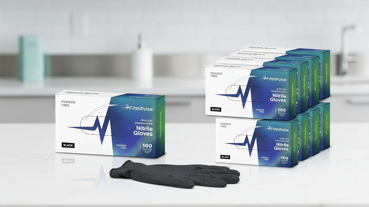 Nitrile and Vinyl Disposable Gloves