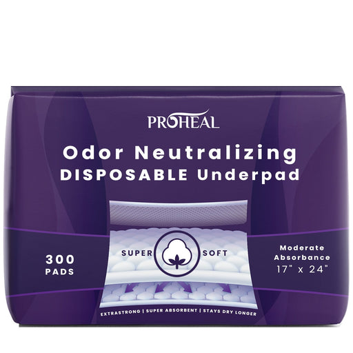 Odor Neutralizing Underpads - 17" x 24"