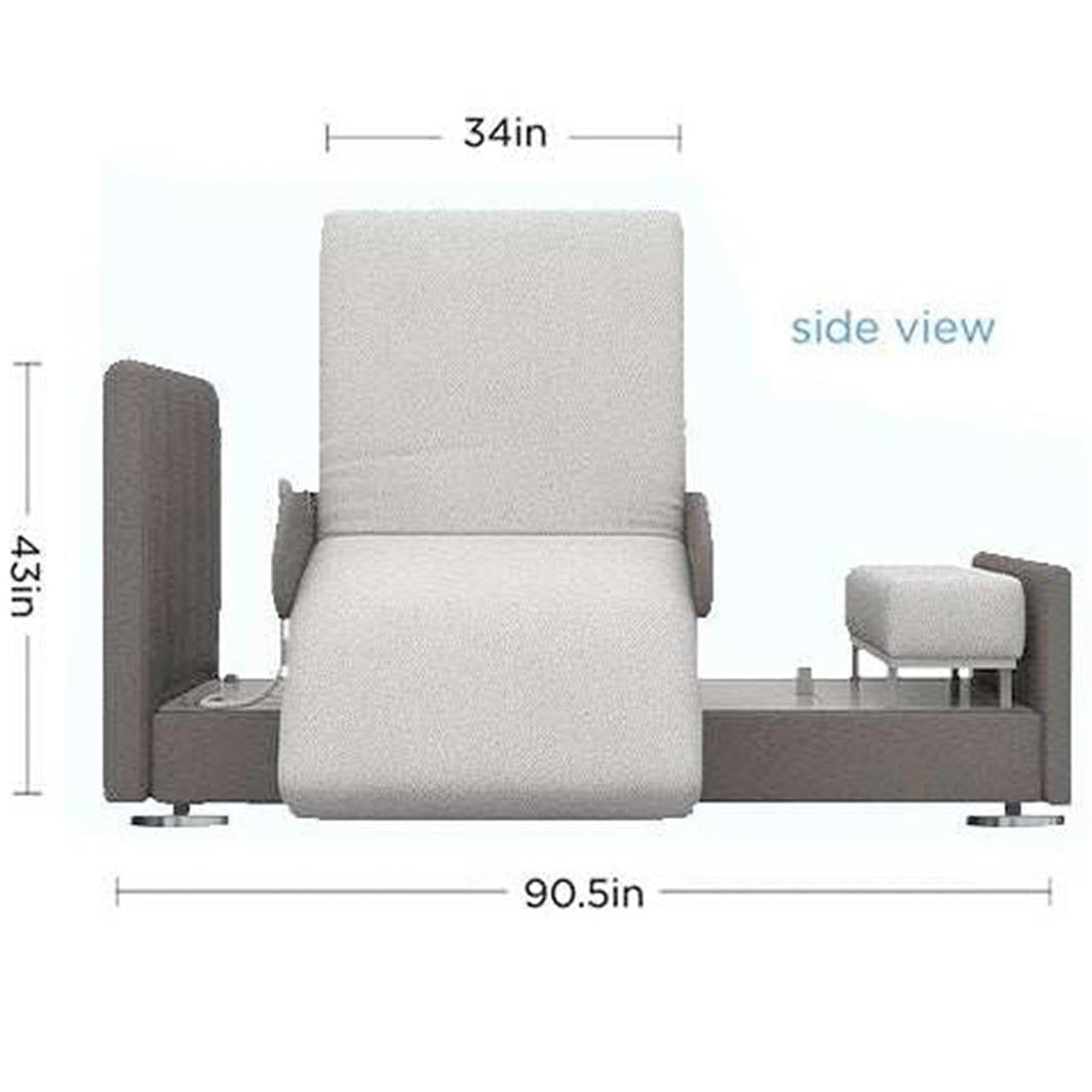 Rotating Bed Rails Orin Starsleep Rotating Adjustable Bed | Sleep-to-Stand Hospital Bed