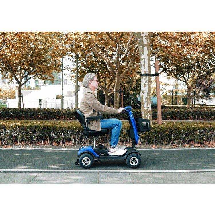 Metro Mobility Patriot Series 4-Wheel Travel Mobility Scooter - Shop Home Med