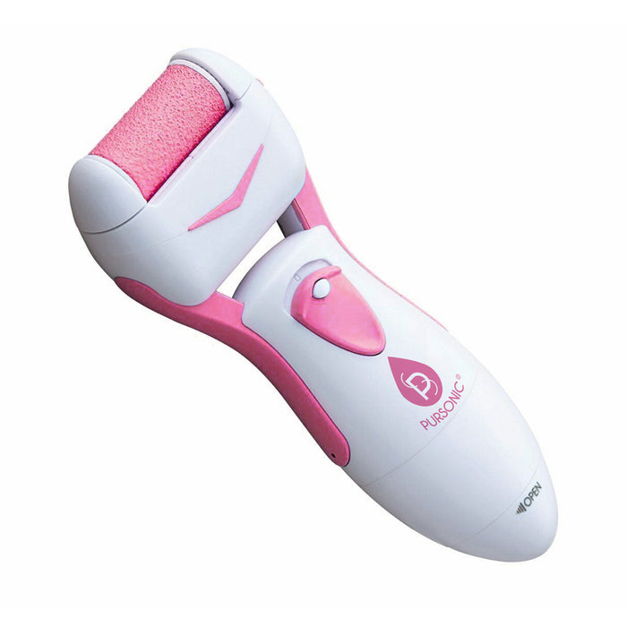 Pursonic Battery Operated Callus Remover Foot Spa and Foot Smoother