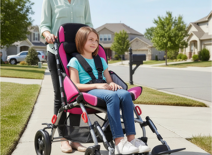 When the standard stroller stops fitting