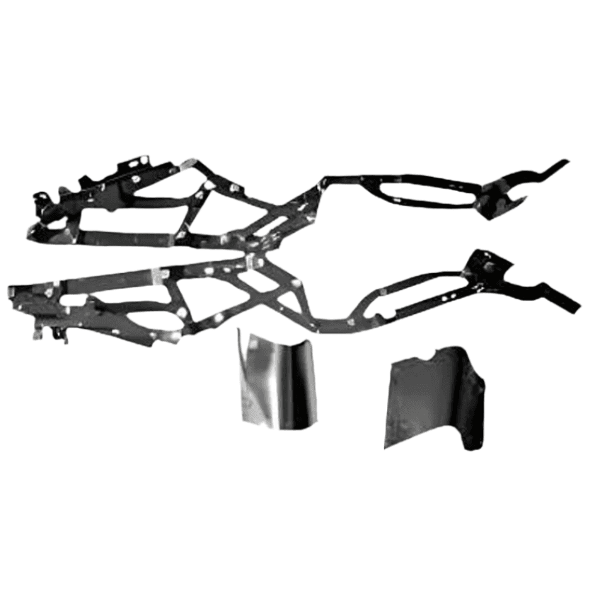 Invacare Reclining Mechanism Assembly with Finger Guards