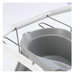 Invacare Aquatec Ocean Ergo Pail Support Guide Rail