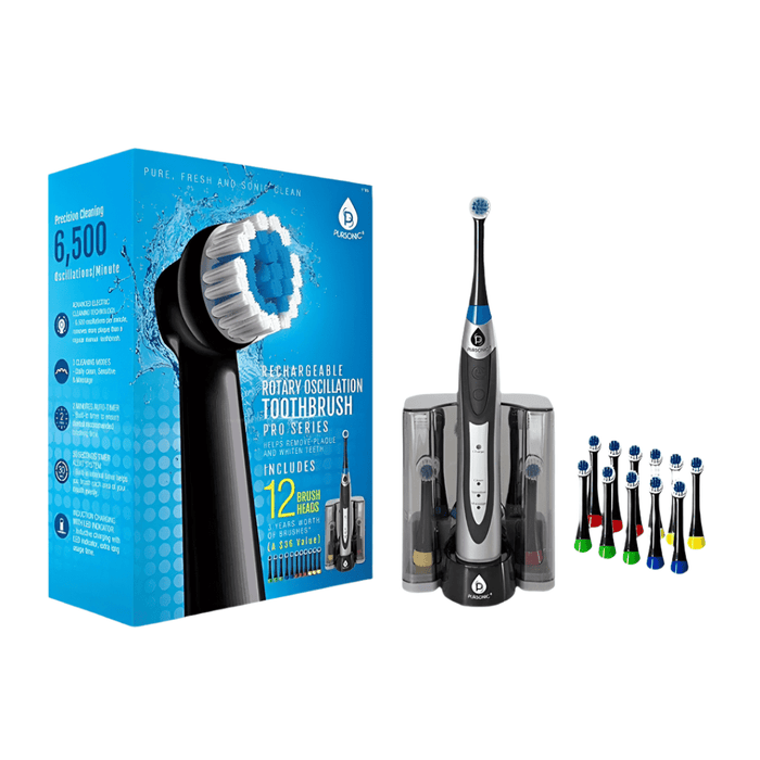 Pursonic Rechargeable Rotary Oscillation Toothbrush Pro Series