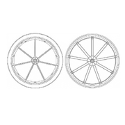 Invacare Wheelchair Tire For Wheelchair