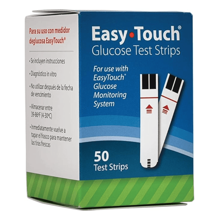 Easy Touch Glucose Test Strips - 50ct