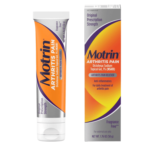 Motrin Arthritis Pain Relief Diclofenac Sodium Topical Gel 1%