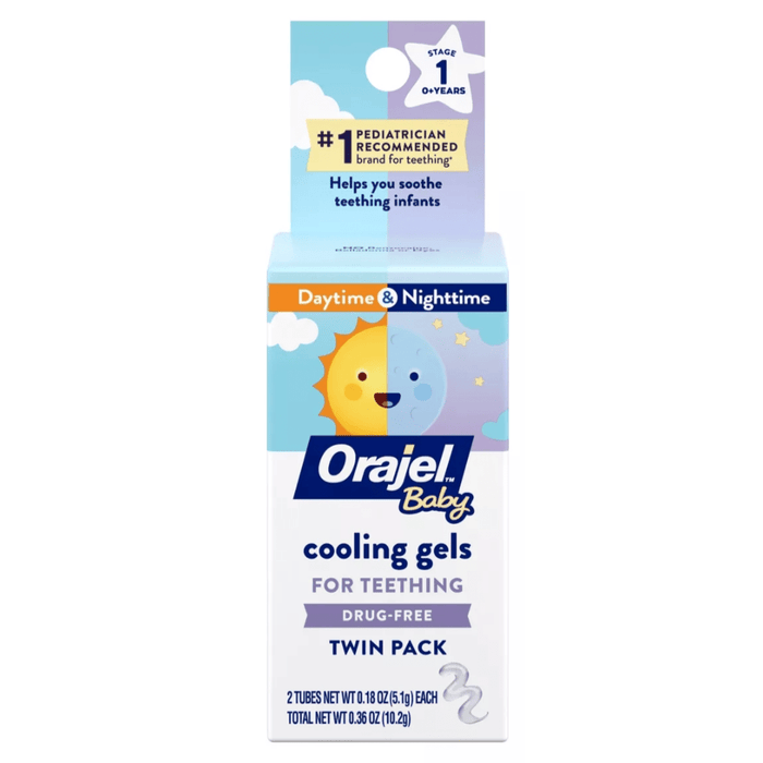 Orajel Baby Daytime & Nighttime Cooling Gels for Teething