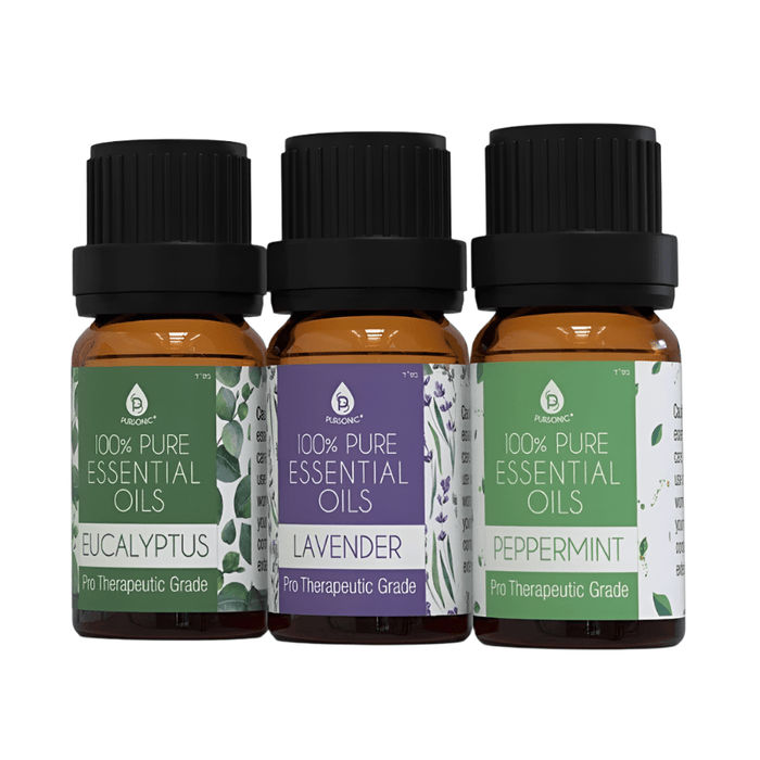 Pursonic 100% Pure Essential Oils Set Premium Aromatherapy