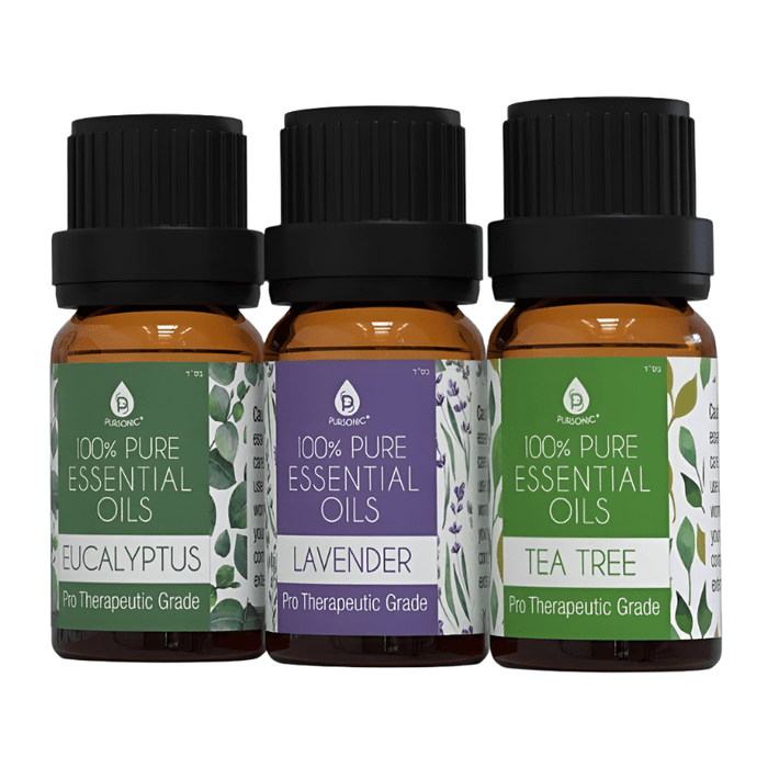 Pursonic 100% Pure Essential Oils Set Premium Aromatherapy