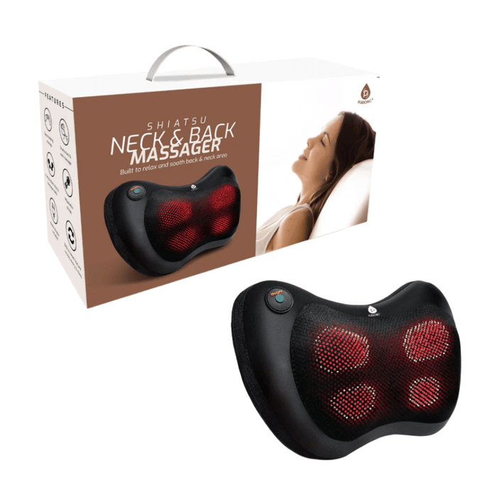 Pursonic Shiatsu Heating Neck & Back Massager