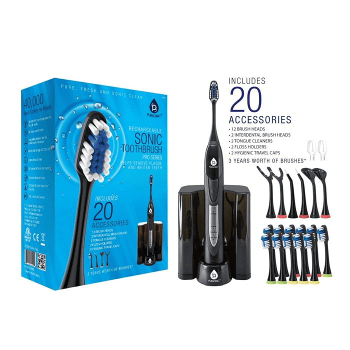 Pursonic Sonic Movement Rechargeable Electric Toothbrush