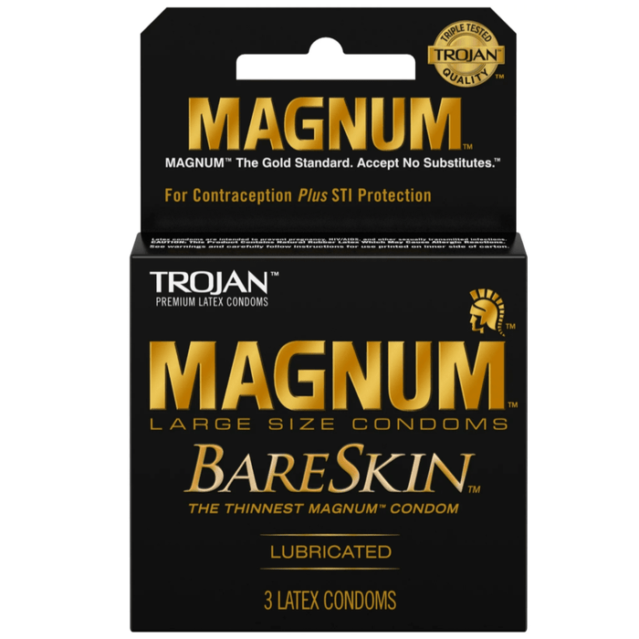 Trojan Magnum Bareskin Lubricated Condoms