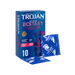 Trojan Double Ecstasy Lubricated Condoms - 10 Ct