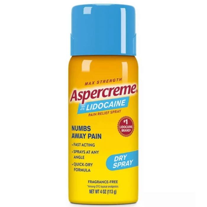 Aspercreme Pain Relief Dry Spray