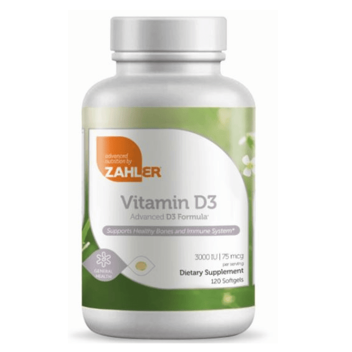 Zahler Vitamina D3 3000 UI