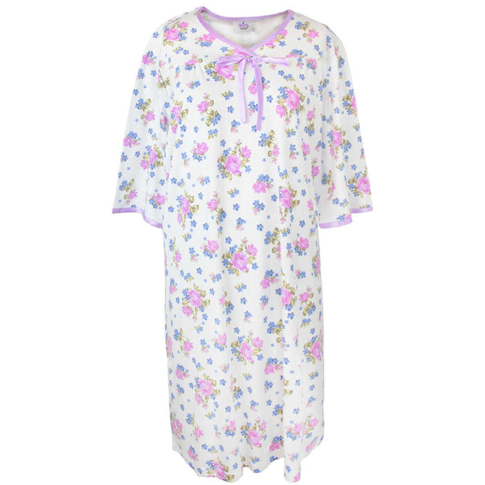 Silverts Limited Edition Women's Open Back Hospital and Homecare Gown