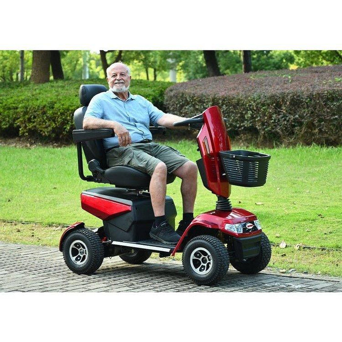 Metro Mobility S800 Series 4-Wheel Heavy Duty Travel Mobility Scooter - Shop Home Med