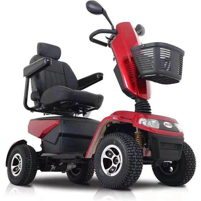 Metro Mobility S800 Series 4-Wheel Heavy Duty Travel Mobility Scooter - Shop Home Med