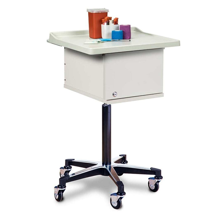 Clinton One-Bin and Two-Bin Phlebotomy Cart